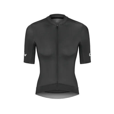 Liv Vantage lyhythihainen naisten pyöräilypaita, hengittävillä mesh-paneeleilla ja kolmella takataskulla.