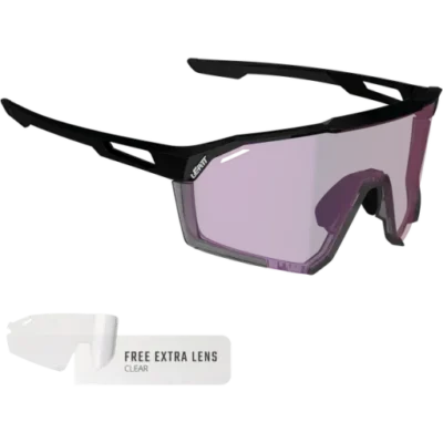 LEATT SpeedViz Pro Black Iriz Cryztal Purple 30 VLT Urheilulasit