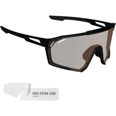 LEATT SpeedViz Pro Satin Black Iriz Silver 30 VLT Urheilulasit